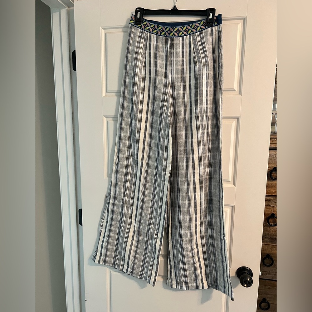 Flying Tomato wide leg linen pants